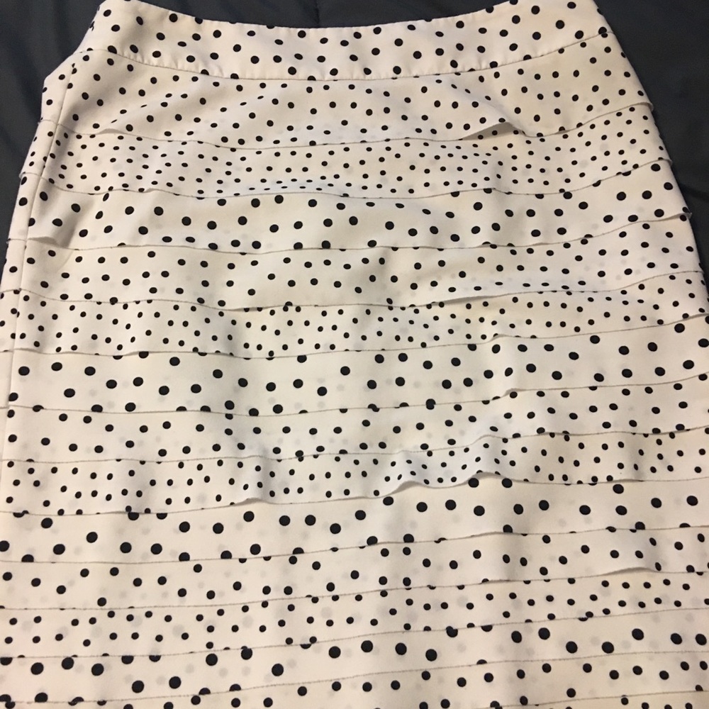 Polka dot skirt